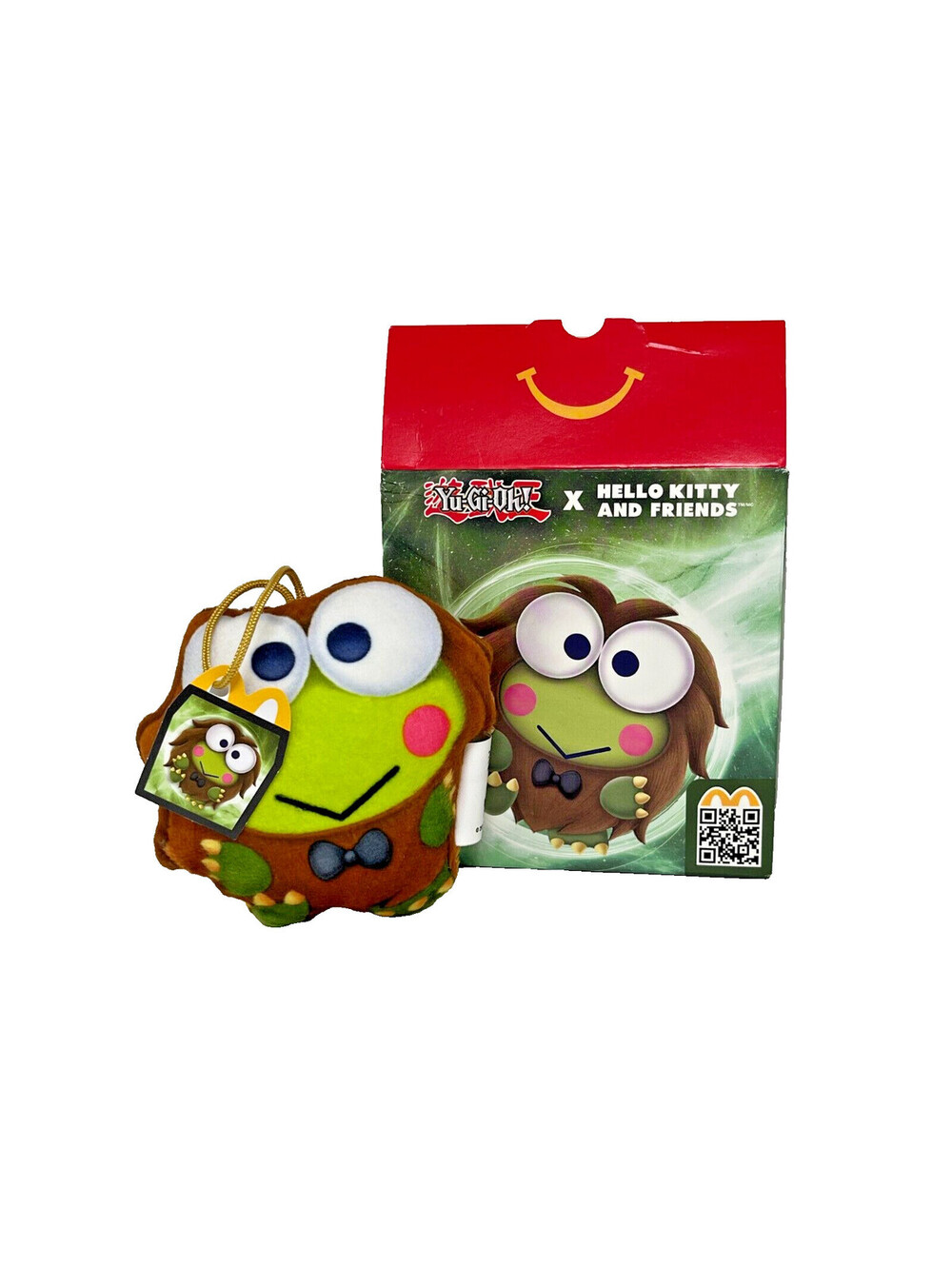 Yu-Gi-Oh! x Hello Kitty and Friends Mini Plushie Kerokerokeroppi x Kuriboh 2024